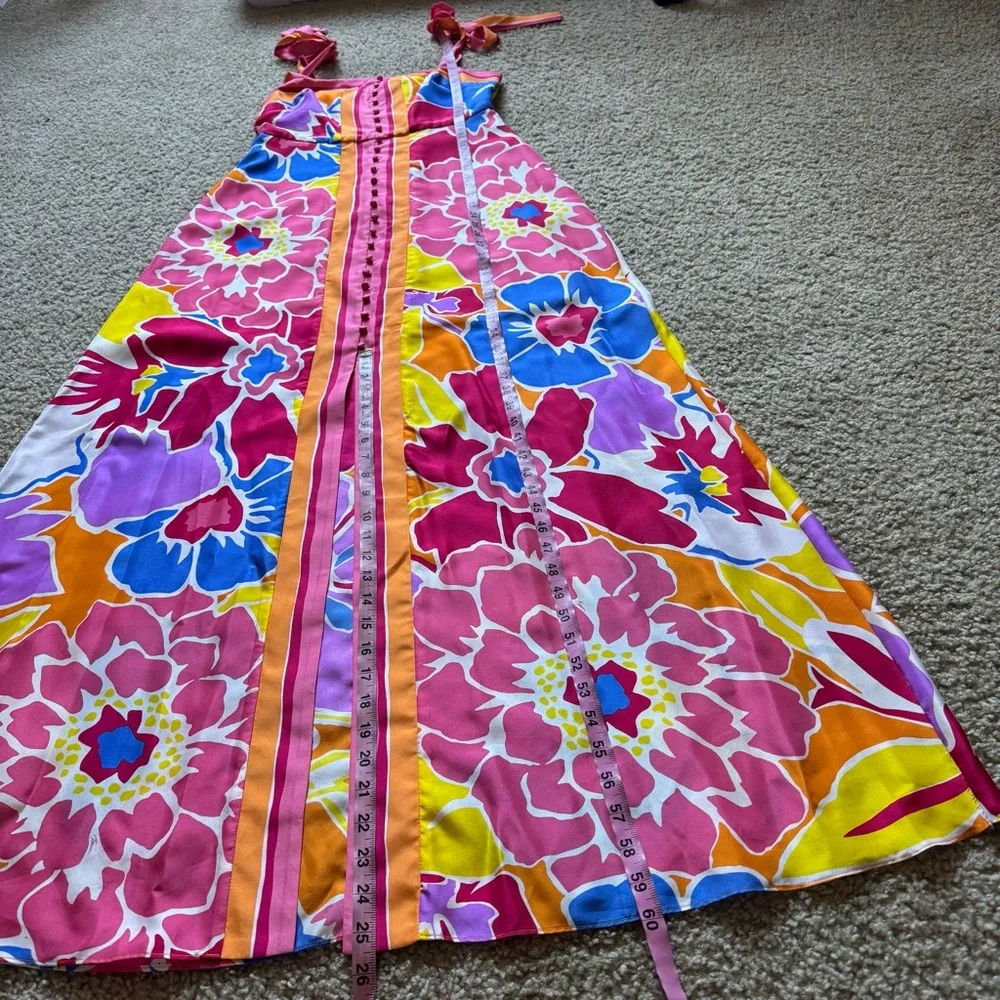 Trina Turk Cami Sleeveless Maxi Dress Sz 6 - Picture 12 of 16